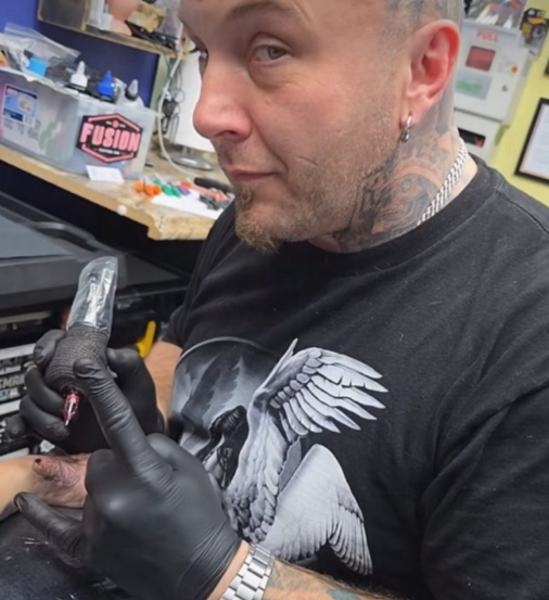 Felon and Sexual Deviant Sean Holmes in Focus